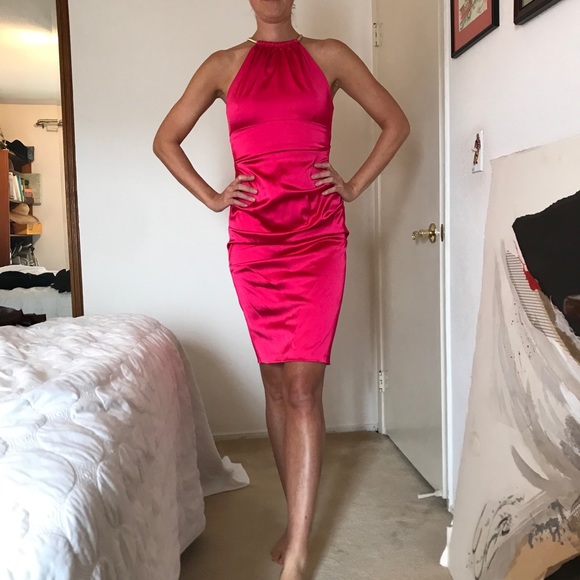 Cache Dresses & Skirts - Cache Silky choker dress